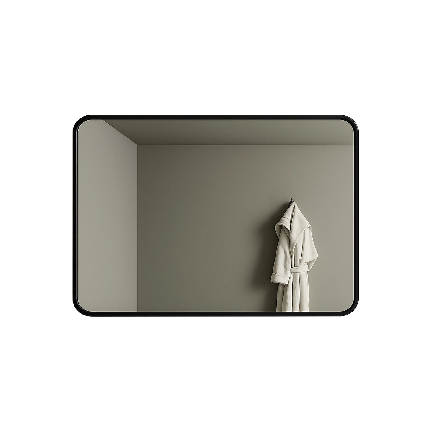 Lauretta Framed Rectangular Mirror - MODENA Black